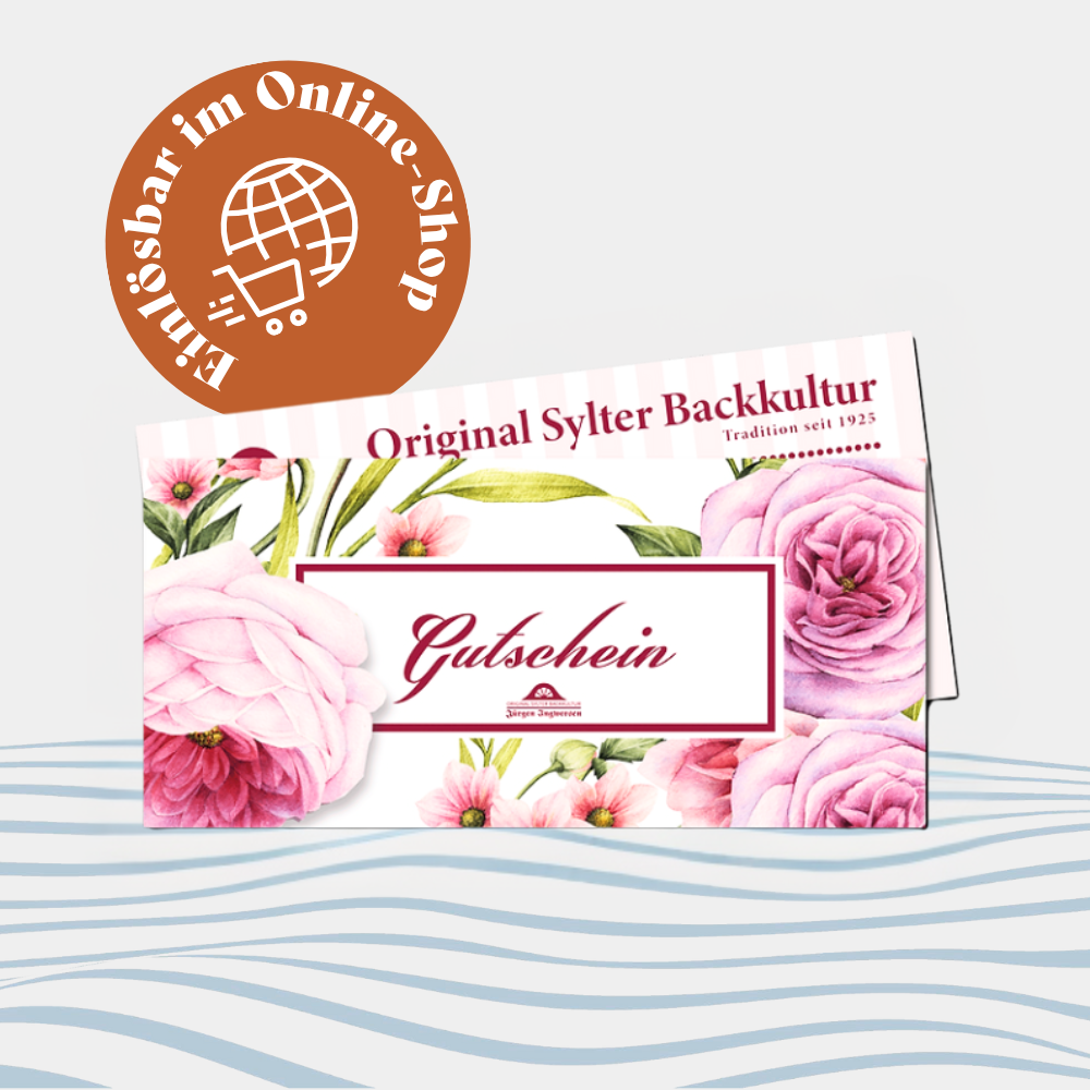 Gutschein für den Online-Shop