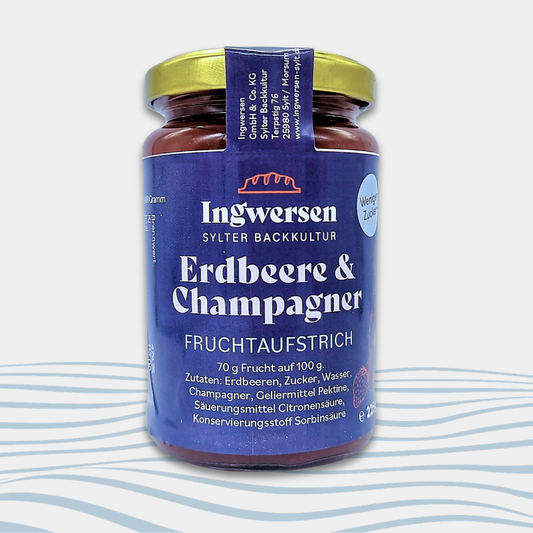 Marmelade Erdbeer-Champagner