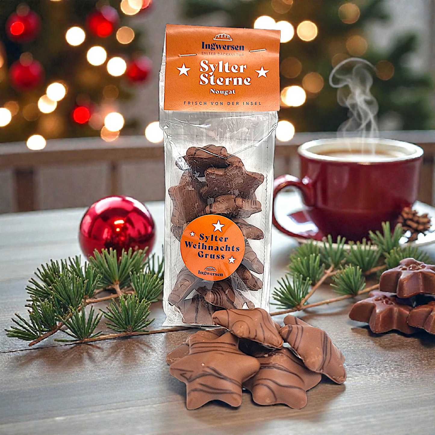 Sylter Sterne Nougat